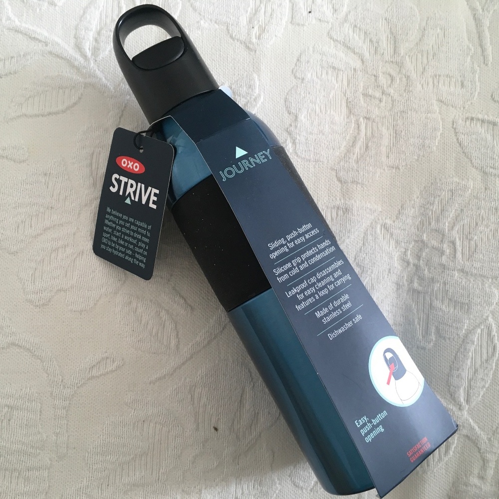 OXO – Strive Journey Bottle – 24 Oz – SS/Ocean Blue